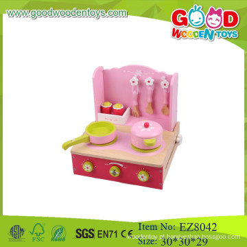 Conjunto de cozinha para crianças conjunto de madeira de brinquedo brinquedo mini cozinha brinquedo